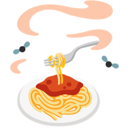 pile of poo and spaghetti