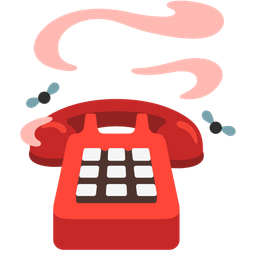 pile of poo and telephone