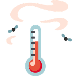 pile of poo and thermometer