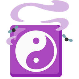 pile of poo and yin yang