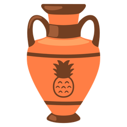 pineapple and amphora