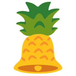 pineapple and bell
