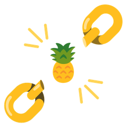 pineapple and chains