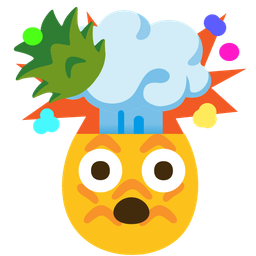pineapple and exploding head