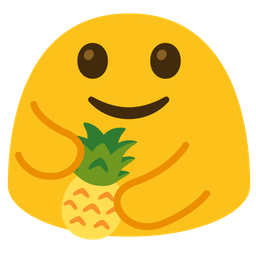 pineapple and people hugging
