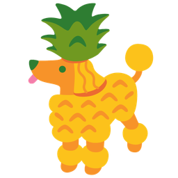pineapple and poodle