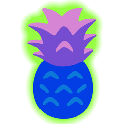 pineapple and radioactive