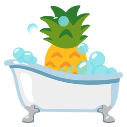 pineapple and soap