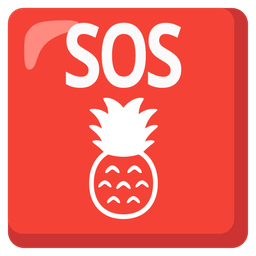 pineapple and SOS button