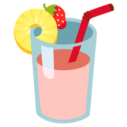 pineapple and strawberry