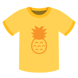 pineapple and t-shirt