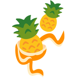 pineapple and tangerine