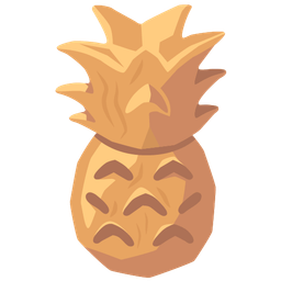 pineapple and wood