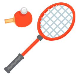 ping pong and badminton