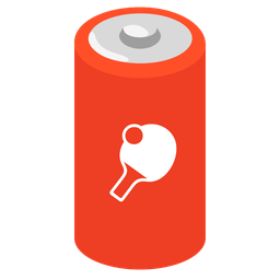 ping pong and battery