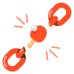 ping pong and chains