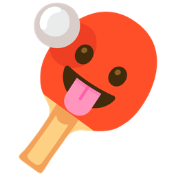 Ping pong and Face with tongue