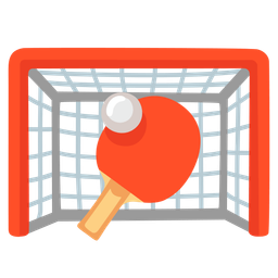 ping pong and goal net