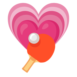 ping pong and growing heart