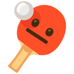 ping pong and neutral face
