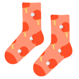 ping pong and socks