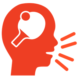 ping pong and speaking head