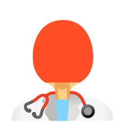 ping pong and stethoscope