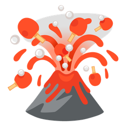 ping pong and volcano