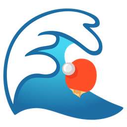 ping pong and water wave