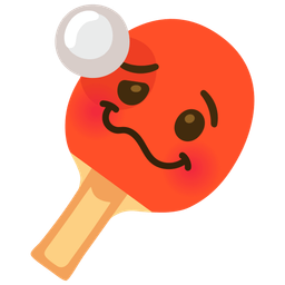 ping pong and woozy face