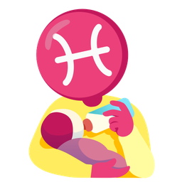 Pisces and baby bottle