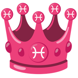 Pisces and crown