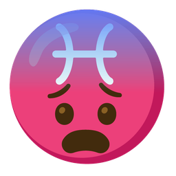 Pisces and fearful face