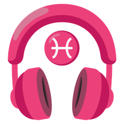 Pisces and headphone
