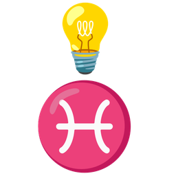 Pisces and light bulb