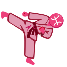 Pisces and martial arts uniform