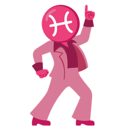 Pisces and mirror ball