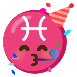 Pisces and partying face