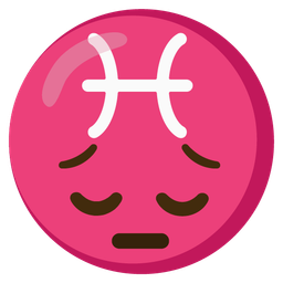 Pisces and pensive face