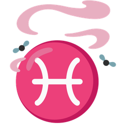 Pisces and pile of poo