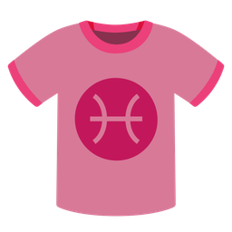 Pisces and t-shirt