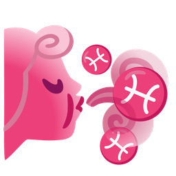 Pisces and wind face