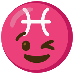 Pisces and Winking face