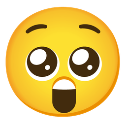 Pleading face and Astonished face