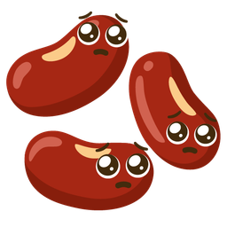 Pleading face and Beans