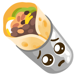 Pleading face and Burrito