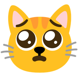 Pleading face and Cat face