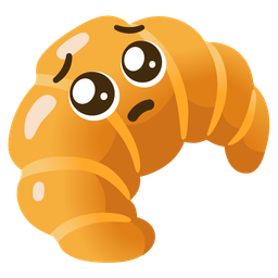 Pleading face and Croissant