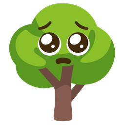 Pleading face and Deciduous tree