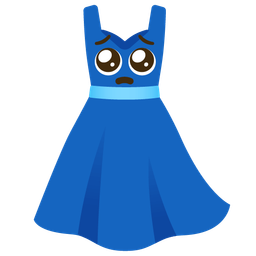 Pleading face and Dress